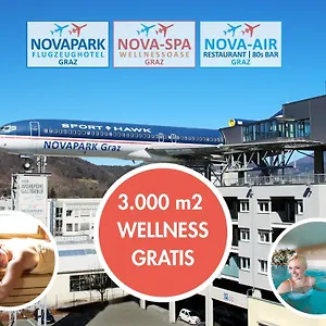 Novapark Flugzeughotel Autriche